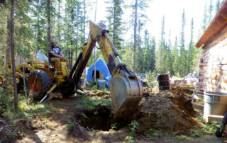 Texoma Excavation & Construction owner Zach Sanders working the backhoe – Texomaland & North Texas