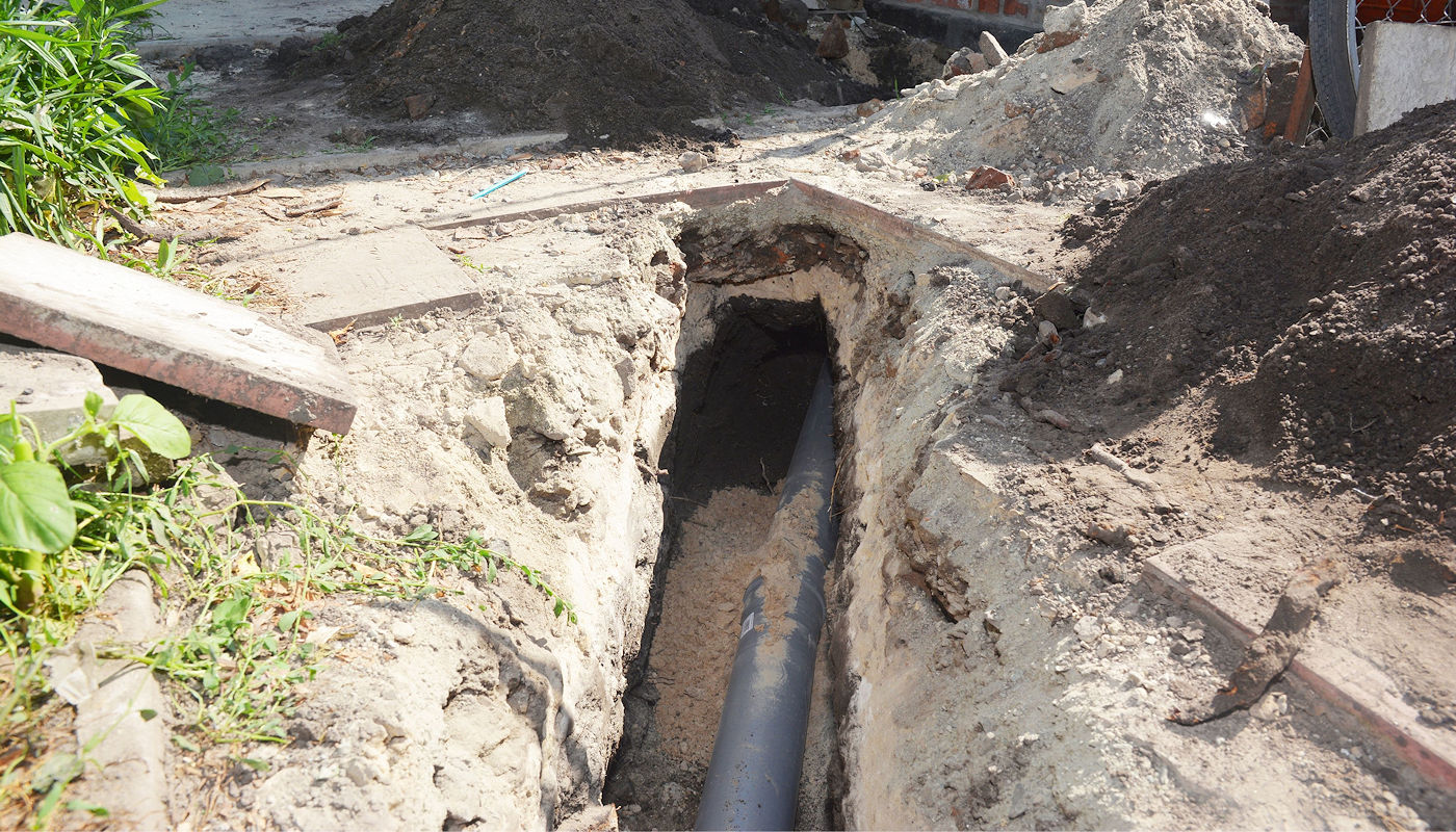 Open Cut Utility Trenching Excavation – Texoma Excavation & Construction – Texomaland & North Texas Open Cut Utility Trenching Excavation - Texoma Excavation & Construction – Texomaland & North Texas