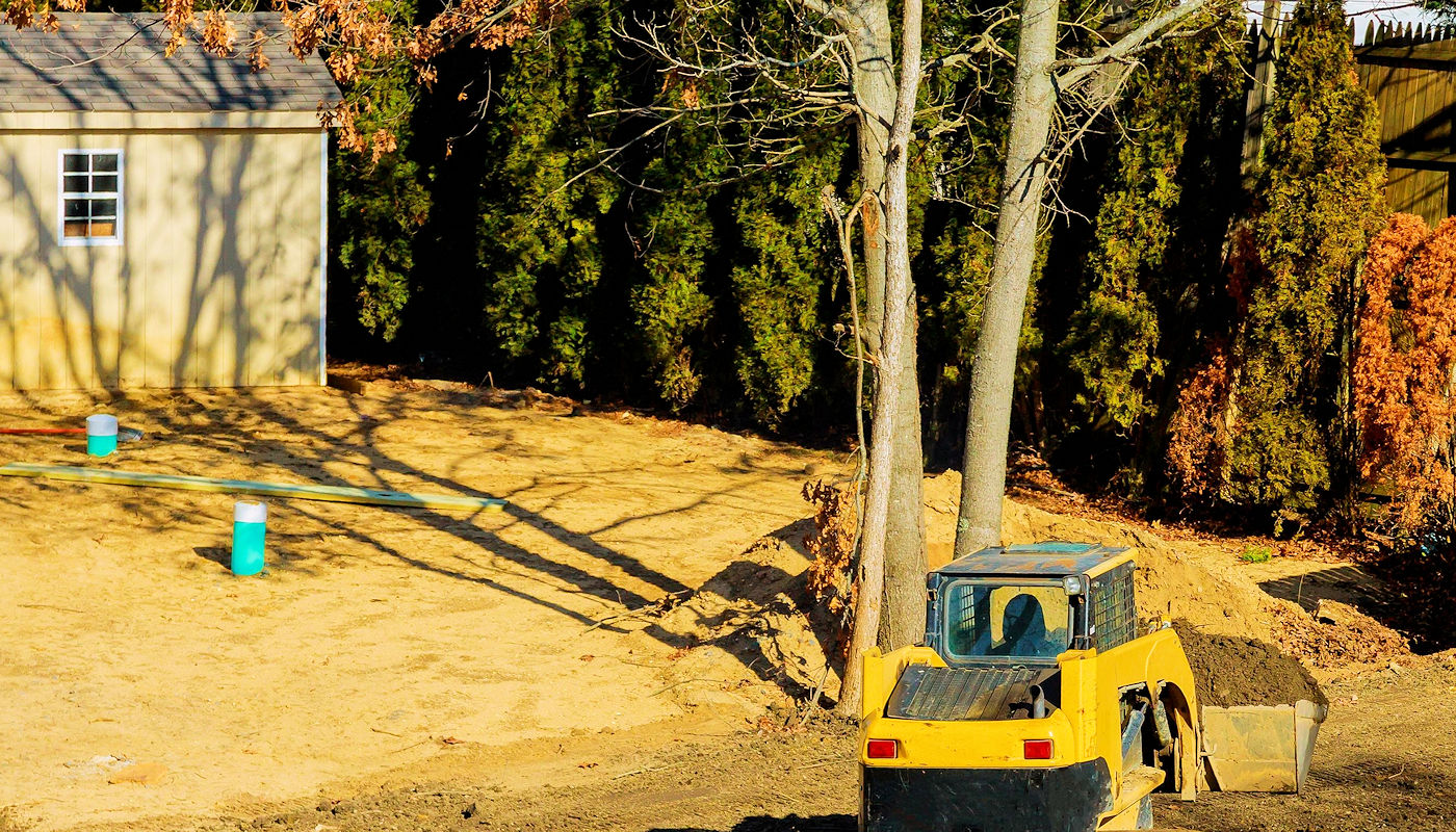 Landscape Grading & Excavating Contractor Services – Texomaland & North Texas Does soil type have anything to do with the grading work that is done to improve drainage?– Texomaland & North Texas