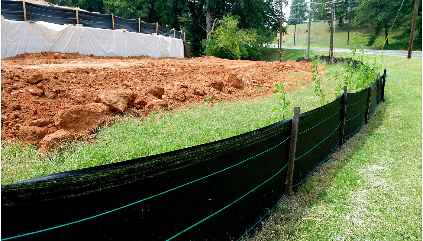 Construction Site Erosion Control Barriers - Texoma Excavation & Construction – Texomaland & North Texas