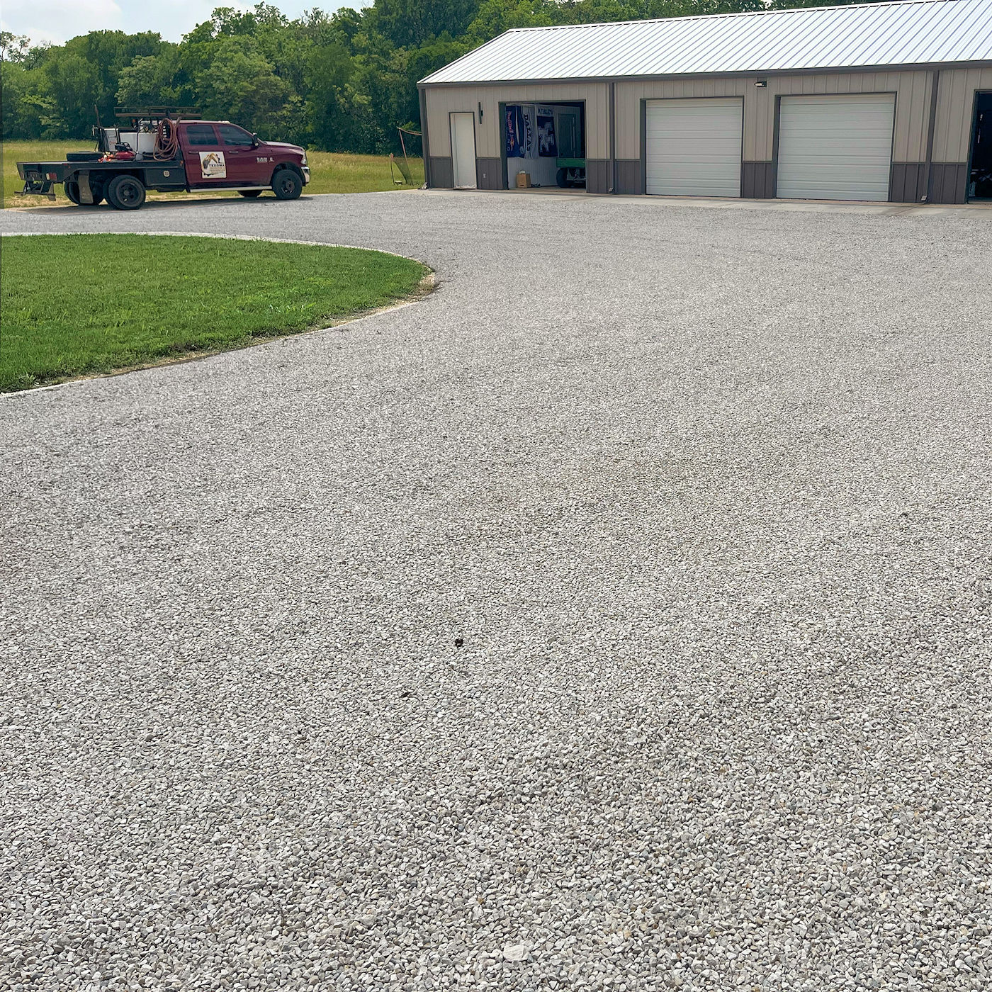 Is there a difference in building a gravel road or a gravel drive or driveway? by Texoma Excavation & Construction