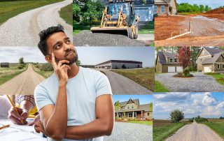 Building Private Roads & Drives: Choosing the Best Road Surface - Texoma Excavation & Construction