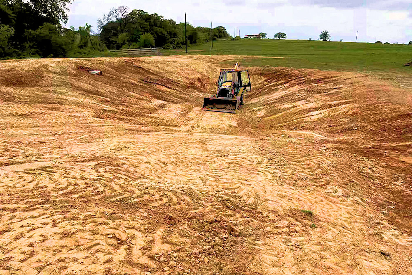 Pond Construction Excavation Services by Texoma Excavation & Construction – Texomaland & North Texas